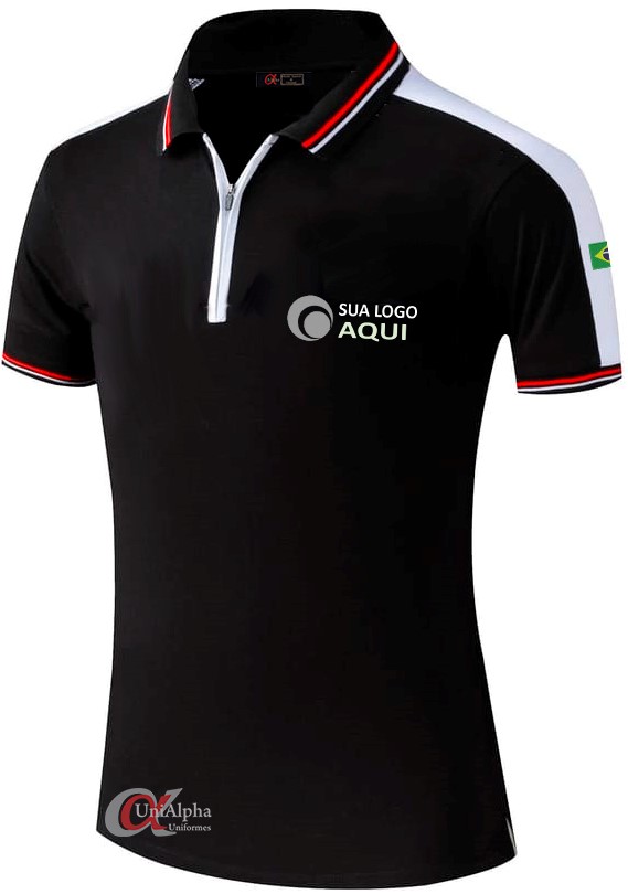 Camisa Polo Piquet Personalizada para Empresa Camisa polo piquet personalizada com bordado para uniforme empresarial – Especialista em Uniformes