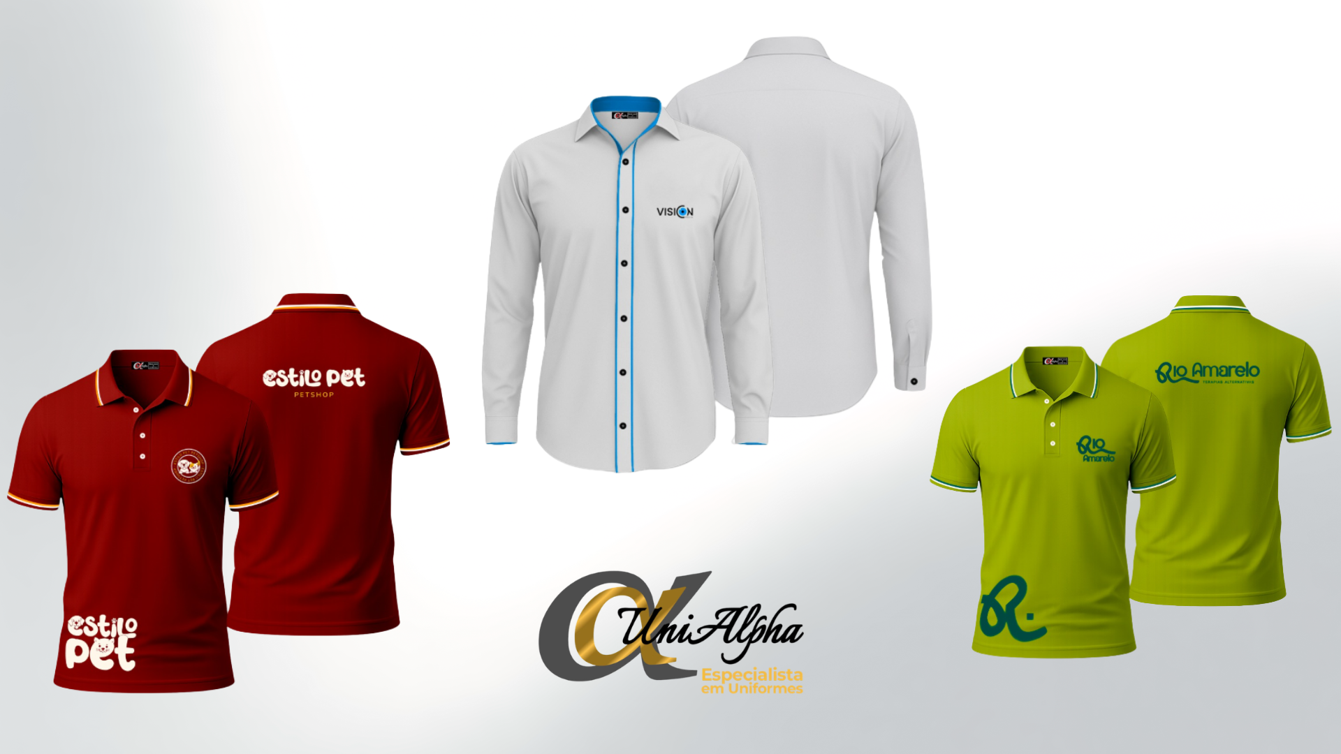 Camisa polo personalizada com bordado para uniforme de empresa – Especialista em Uniformes Sorocaba SP