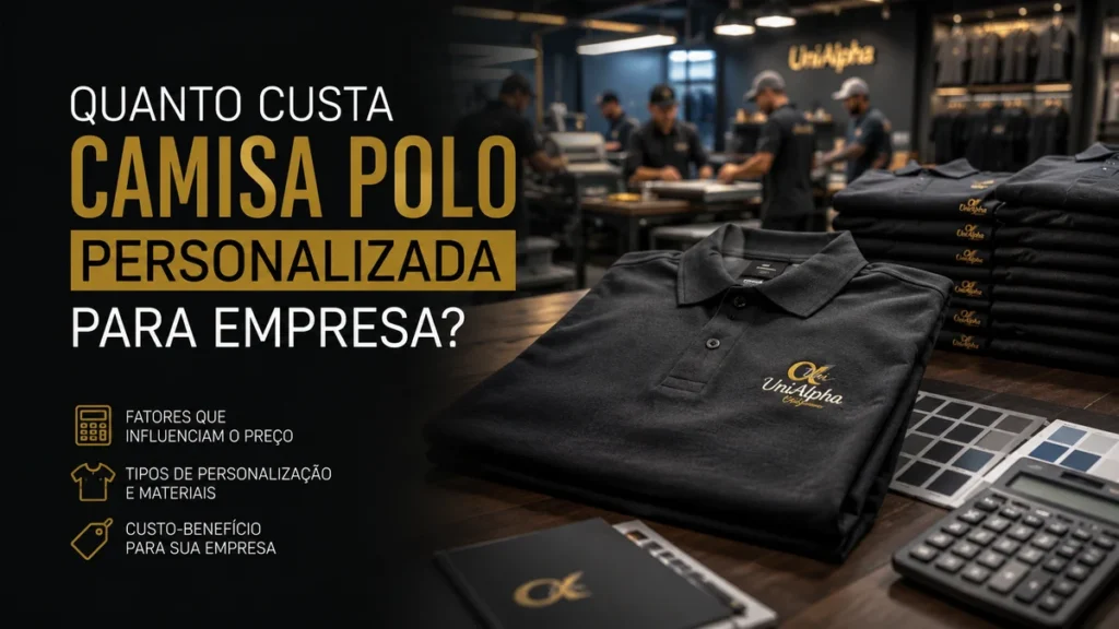 quanto custa camisa polo personalizada para empresa especialista sorocaba